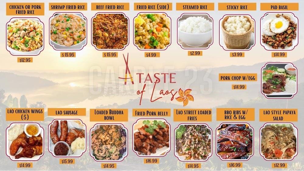 A Taste Of Laos Menu image 4